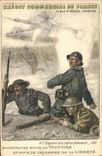VINTAGE POSTCARD Militaria Commercial Credit of France National loan 1918 Tommy