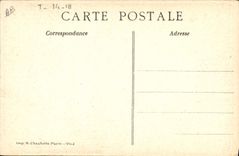 VINTAGE POSTCARD Militaria Commercial Credit of France National loan 1918 Tommy