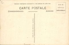 Los tipos del folklore de la POSTAL de la VENDIMIA de haymaking de Auvergne REMATAN