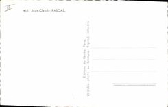 CPM Cinema Jean-Claude Pascal