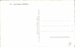 CPM Cinema Jean-Claude Pascal