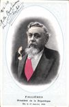 VINTAGE POSTCARD FAlliers President of the Republic