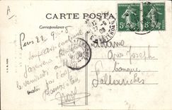 CPA Fallieres President de la Republique