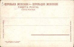 VINTAGE POSTCARD C Gral Porfirio Diaz President de Los Estados Unidos Mexicanos