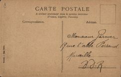 CPA SM la Reine Helene et le President arrivant a la revue