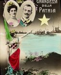 VINTAGE POSTCARD Vittorio Emanuele Patria
