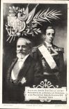 VINTAGE POSTCARD Loubet Alphonse XIII Madrid 1905