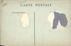 VINTAGE POSTCARD Voyage of the President of the Republic in Italy Parks of Rome