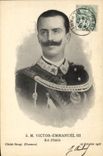 CPA SM Victor Emmanuel III Roi d'Italie