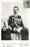 CPA Victor Emmanuel III Roi d'Italie