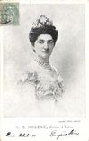 CPA SM Helene Reine d'Italie