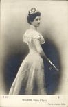 VINTAGE POSTCARD Helene Queen of Italy