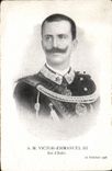 CPA SM Victor Emmanuel III Roi d'Italie