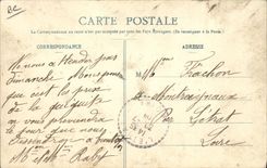 VINTAGE POSTCARD Holy Rambert on the Loire federal Contest of gymnastics 1908