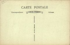 VINTAGE POSTCARD the atlhete Fernandy Champion of the rise to the rings