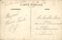 VINTAGE POSTCARD XII gymnastic annual Contest and sportsman of patronages of France