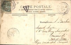 VINTAGE POSTCARD Teacher training school of gymnastics of Joinville Redoute of the Pheasantry Monitors to the fixed bar