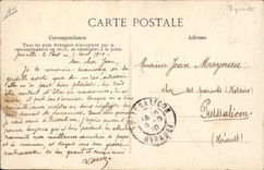 VINTAGE POSTCARD Joinville the military Bridge Teacher training school of Gymnastics and Gymnastique fencing of application Flies with the bars