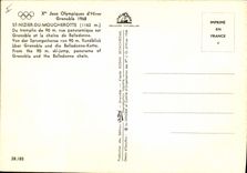 CPA Ski Grenoble 1968 Saint Nizier Du Moucherotte