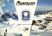 CPA Chamrousse Grenoble 1968 Ski
