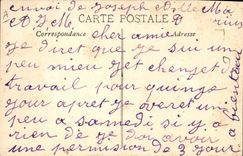 CPA Bateau Paquebot poste de la Cie Paquet Courrier du Maroc Doukkala