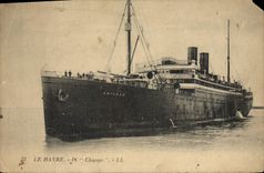 CPA Bateau Paquebot Le Havre Chicago