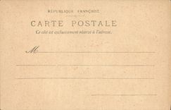 Flores del Cornflower y de la amapola de la fantasía de la POSTAL de la VENDIMIA