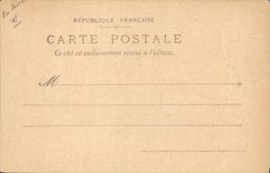 VINTAGE POSTCARD Fantasy Flowers Chevrefeuille Goat Goat