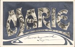 CPA Fantaisie Prenom Marie