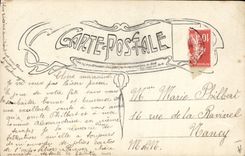 CPA Fantaisie Prenom Marie