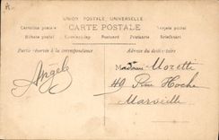 CPA Fantaisie Prenom Marie