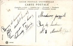 VINTAGE POSTCARD Fantasy Henri First name