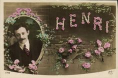 CPA Fantaisie Prenom Henri