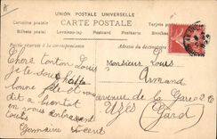 CPA Fantaisie Prenom Louis