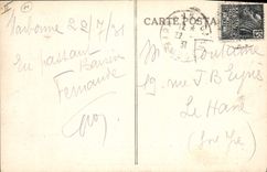 VINTAGE POSTCARD Narbonne the Frog of the rock of the church Saint Paul Clamping plate