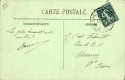 VINTAGE POSTCARD Blois Old waste-gas main the Frog Toad