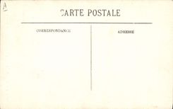 VINTAGE POSTCARD Frog Blois Toad Old waste-gas main