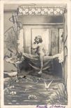 CPA Grenouille Crapaud Enfant