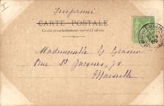 CPA Grenouille Crapaud Enfant