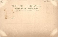 CPA Grenouille Crapaud Enfant Ange