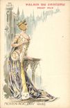 CPA Illustrateur Palais du Costume Projet Felix Moyen Age 
