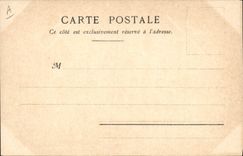 VINTAGE POSTCARD Illustrator Palate of the Costume Felix Project Camargo Time Louis XV