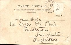 CPA Illustrateur Palais du Costume Projet Felix Louis XVI 