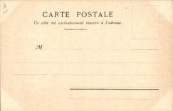 VINTAGE POSTCARD Illustrator Palate of the Costume Project Felix Louis XIV Dog