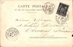 CPA Illustrateur Palais du Costume Projet Felix louis XVI