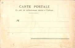 CPA Illustrateur Palais du Costume Projet Felix Salambo Samaritaine