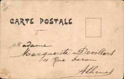 VINTAGE POSTCARD Illustrator the painters women by Japhet the Ruby