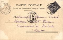 VINTAGE POSTCARD Illustrator Palate of the Costume Project Felix Adrienne Lecouvreur Louis XV