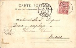 CPA Illustrateur Palais du Costume Projet Felix Gabrielle d'Estree