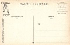 VINTAGE POSTCARD Militaria One has fun with the canteen